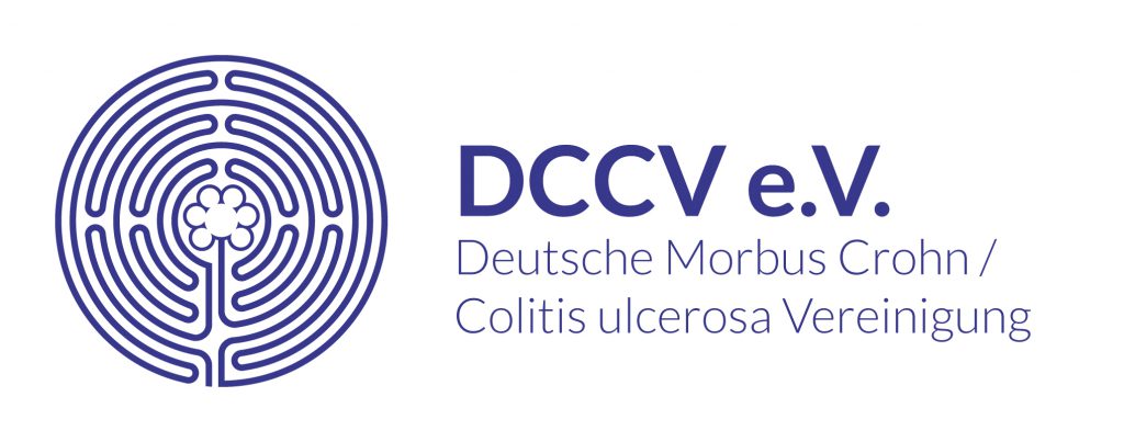 Logo DCCV e.V. Deutsche Morbus Crohn / Coltis ulcerosa Vereinigung